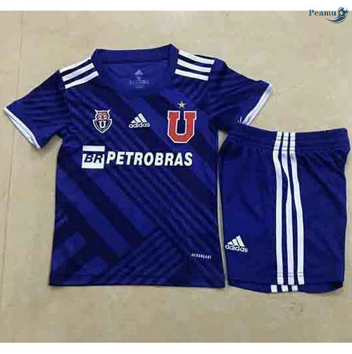 Peamu - Maillot foot Universidad de Chile Enfant Domicile 2021-2022