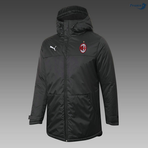 Peamu - Doudoune AC Milan Noir 2020-2021