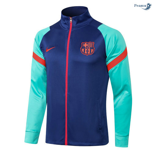 Peamu - Veste Barcelone Bleu/Vert 2021-2022