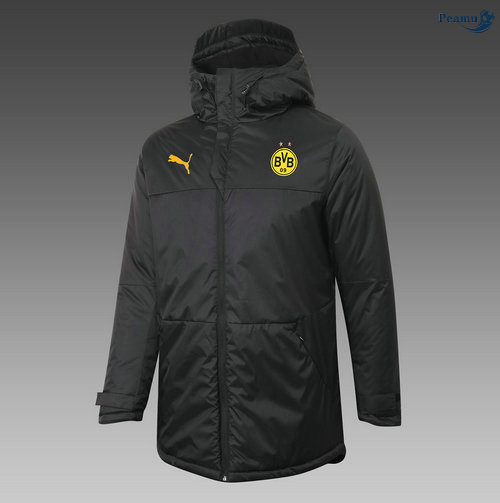 Peamu - Doudoune Borussia Dortmund Noir 2020-2021