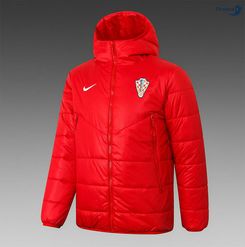 Peamu - Doudoune Croatie Rouge 2020-2021