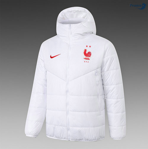 Peamu - Doudoune France Blanc 2020-2021