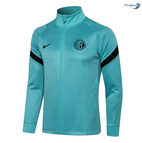 Peamu - Veste Inter Milan Vert Col Haut 2021-2022