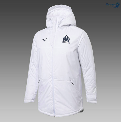 Peamu - Doudoune Marseille Blanc 2020-2021