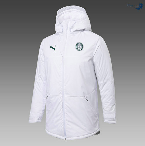 Peamu - Doudoune Palmeiras Blanc 2020-2021