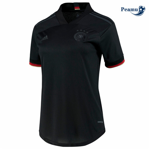 Maillot foot Allemagne Femme Noir 2021-2022