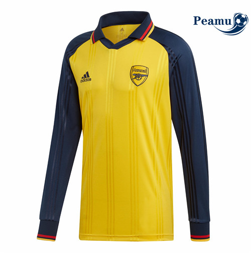 Maillot foot Arsenal Jaune Manche Longue 2021-2022