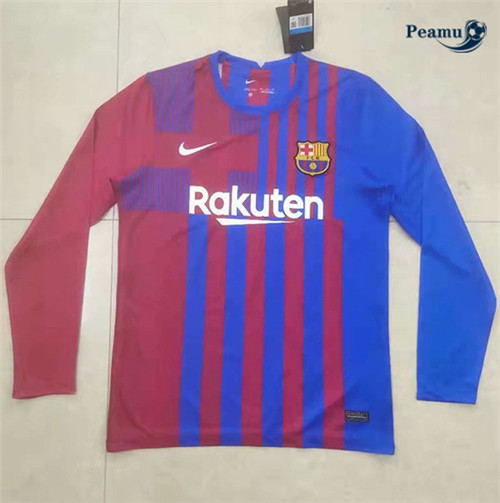 Maillot foot Barcelone Domicile Manche Longue 2021-2022