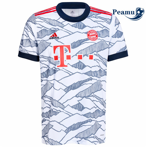 Maillot foot Bayern Munich Third Blanc 2021-2022
