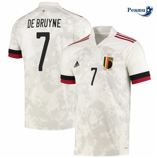 Maillot foot Belgique Exterieur De Bruyne 2019-21