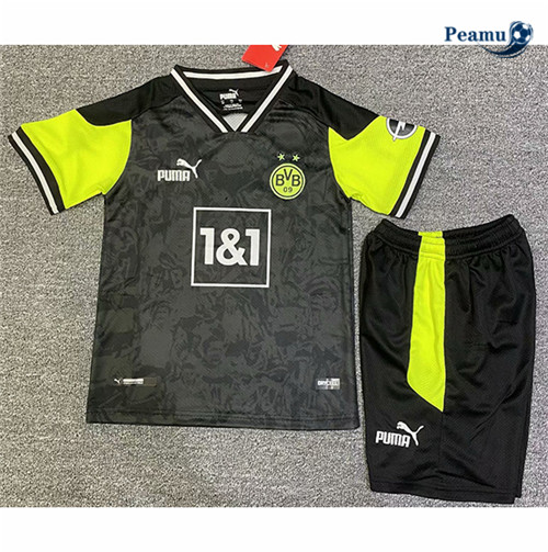 Maillot foot Borussia Dortmund Enfant version commune 2021-2022