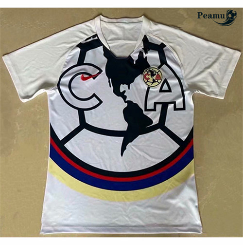 Maillot foot CF America training Blanc 2021-2022