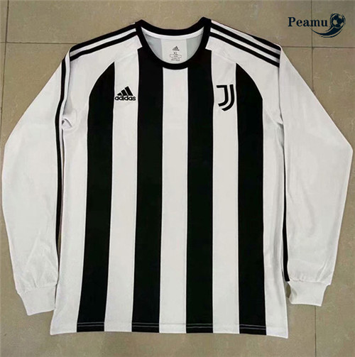 Maillot foot Juventus Manche Longue Blanc 2021-2022