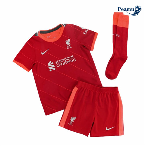 Maillot foot Liverpool Enfant Domicile 2021-2022