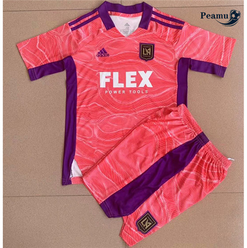 Maillot foot Los Angeles FC Enfant plum Rouge 2021-2022