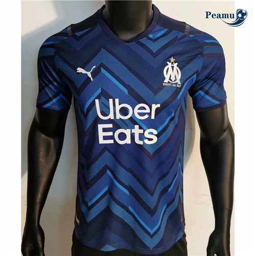 Maillot foot Marseille training Bleu 2021-2022