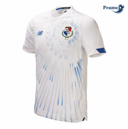Maillot foot Panama Exterieur Blanc 2021-2022