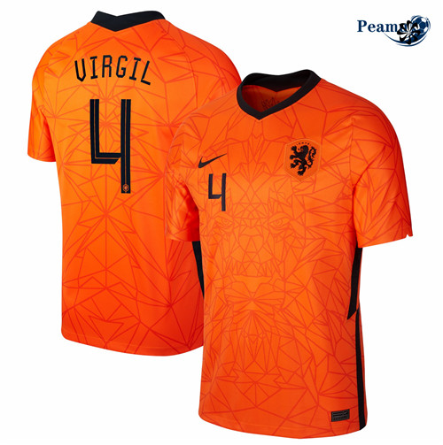 Maillot foot Pays-Bas Domicile Virgil 4 2020-21
