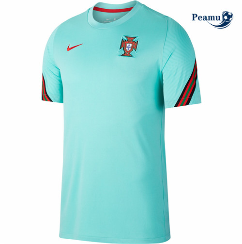 Maillot foot Portugal training Vert 2021-2022