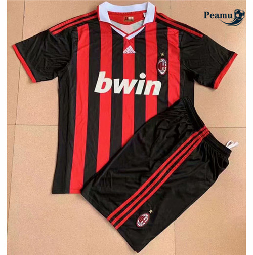 Maillot foot Retro AC Milan Enfant Domicile 2009-10