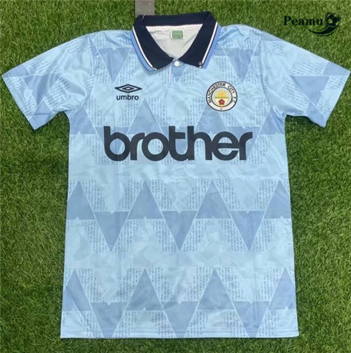 Maillot foot Retro Manchester City Domicile 1989