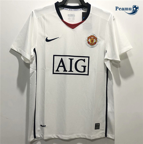 Maillot foot Retro Manchester United Exterieur 2009