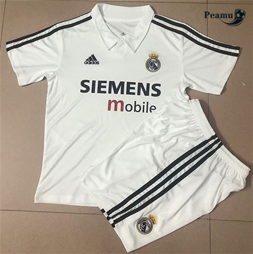 Maillot foot Retro Real Madrid Enfant Domicile 2002-03