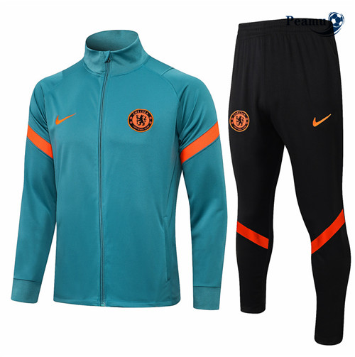 Veste Survetement Chelsea Vert herbe 2021-2022