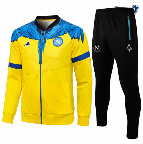 Veste Survetement Naples Jaune 2021-2022