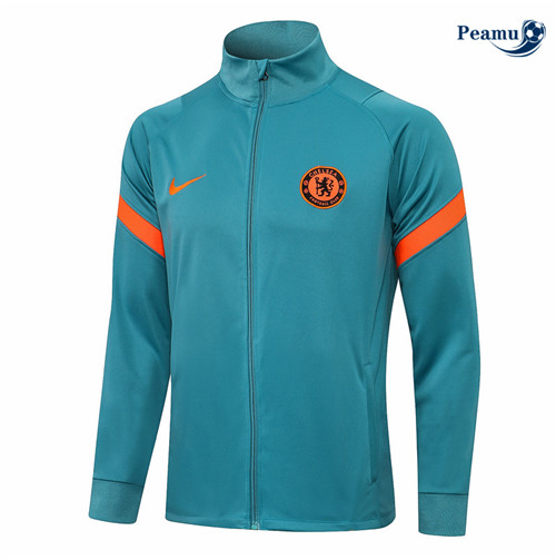 Veste foot Chelsea Vert herbe 2021-2022