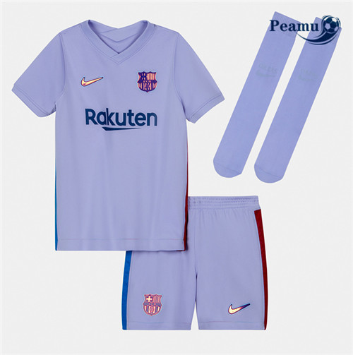 Maillot foot Barcelone Enfant Exterieur 2021-2022