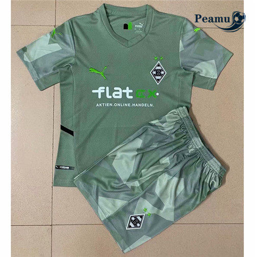 Maillot foot Borussia Monchengladbach Enfant Exterieur 2021-2022