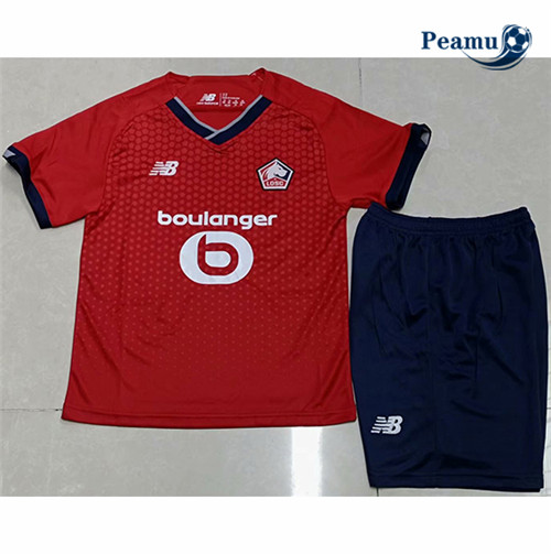 Maillot foot Lille OSC Enfant Domicile 2021-2022