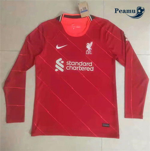 Maillot foot Liverpool Domicile Manche Longue 2021-2022