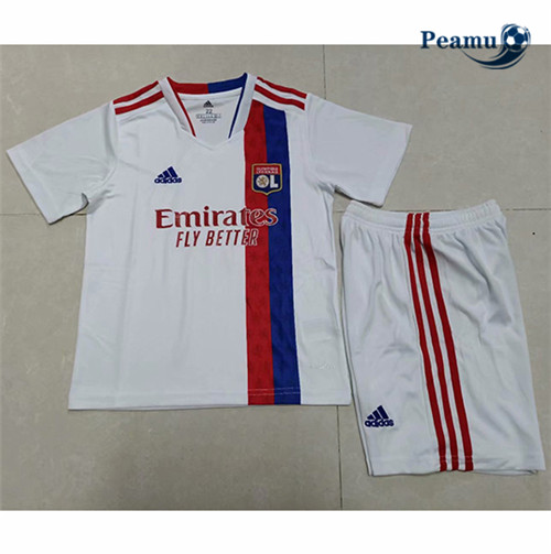Maillot foot Lyon Enfant Domicile 2021-2022