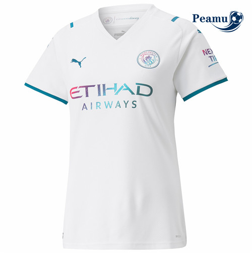 Maillot foot Manchester City Femme Exterieur 2021-2022