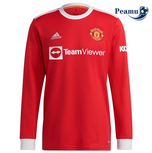 Maillot foot Manchester United Domicile Manche Longue 2021-2022