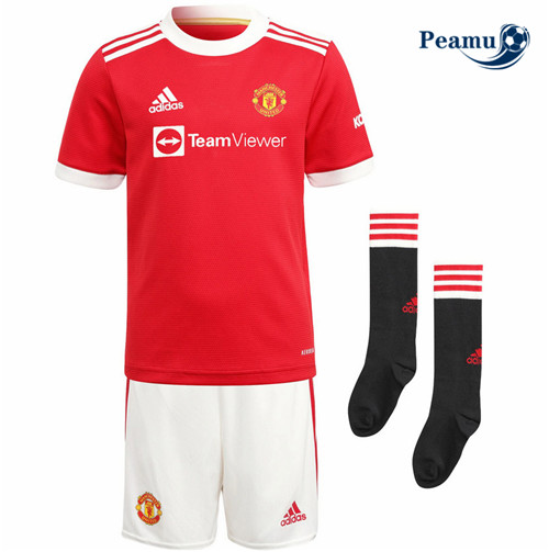 Maillot foot Manchester United Enfant Domicile 2021-2022