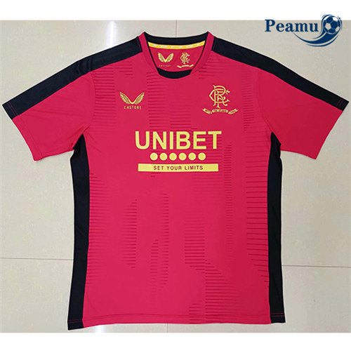 Maillot foot Rangers Rouge 2021-2022