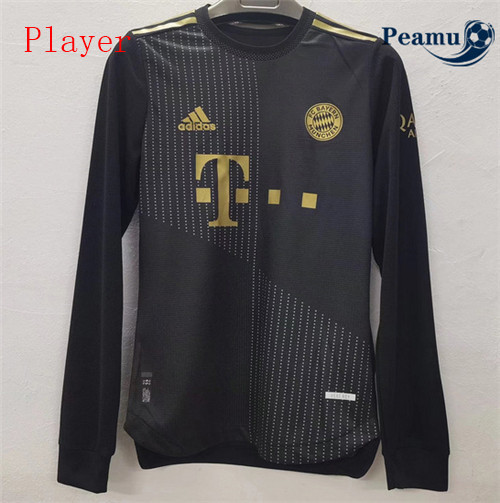 Peamu - Maillot foot Bayern Munich Player Version Exterieur Manche Longue 2021-2022