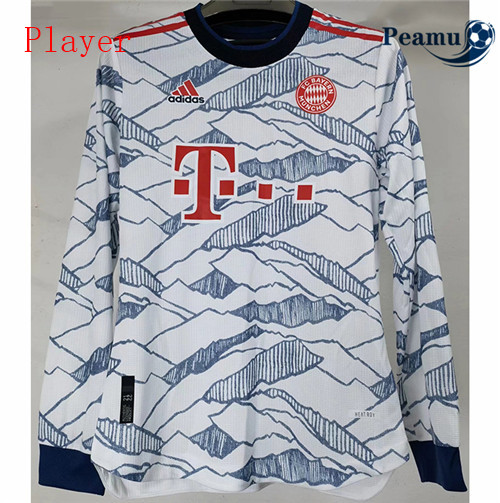 Peamu - Maillot foot Bayern Munich player Exterieur Manche Longue 2021-2022