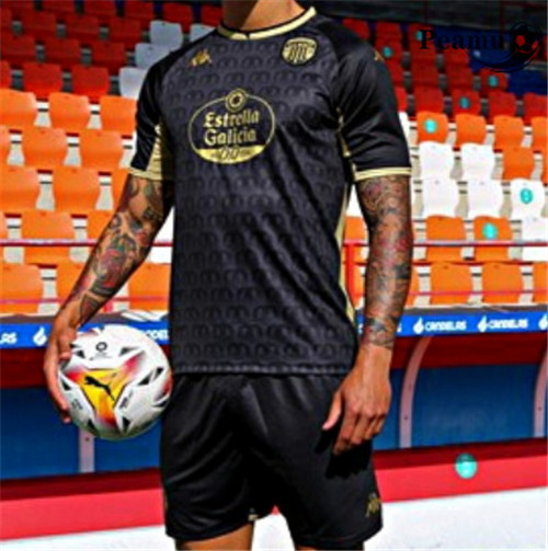 Peamu - Maillot foot C.D. Lugo Exterieur 2021-2022