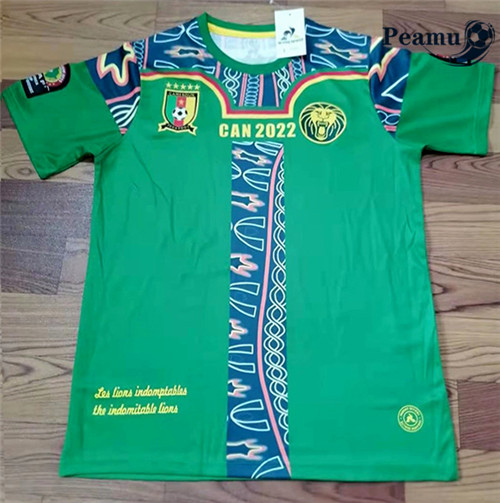 Peamu - Maillot foot Cameroun Special Edition Vert 2021-2022