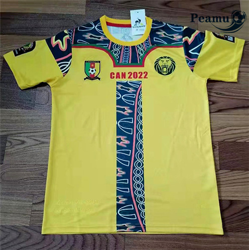 Peamu - Maillot foot Cameroun Special Edition Jaune 2021-2022