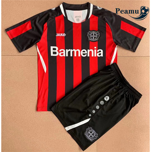 Peamu - Maillot foot Bayer leverkusen Enfant Domicile 2021-2022