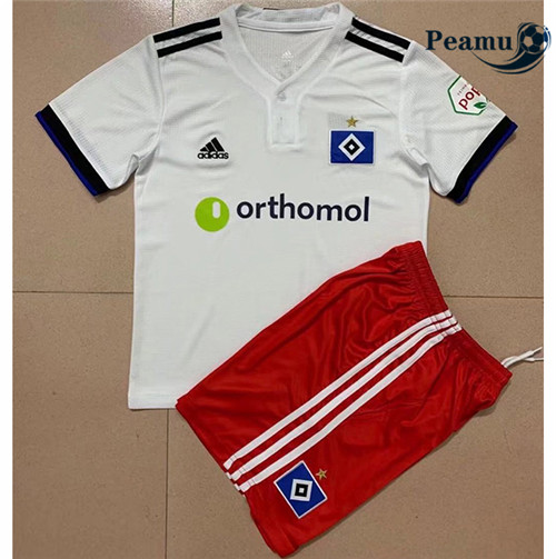 Peamu - Maillot foot Hamburg Enfant Domicile 2021-2022