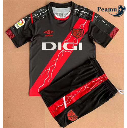 Peamu - Maillot foot Rayo Vallecano Enfant Exterieur 2021-2022