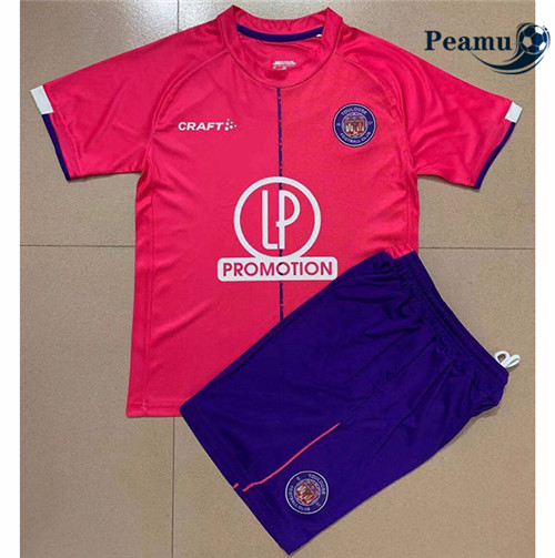 Peamu - Maillot foot Toulouse Enfant Exterieur 2021-2022