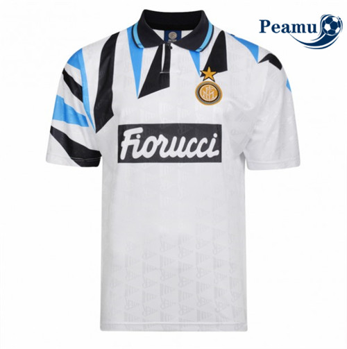 Peamu - Maillot foot Retro Inter milan Exterieur 1992-93