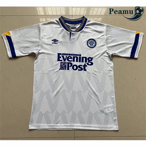 Peamu - Maillot foot Retro Leeds united Domicile 1991-92